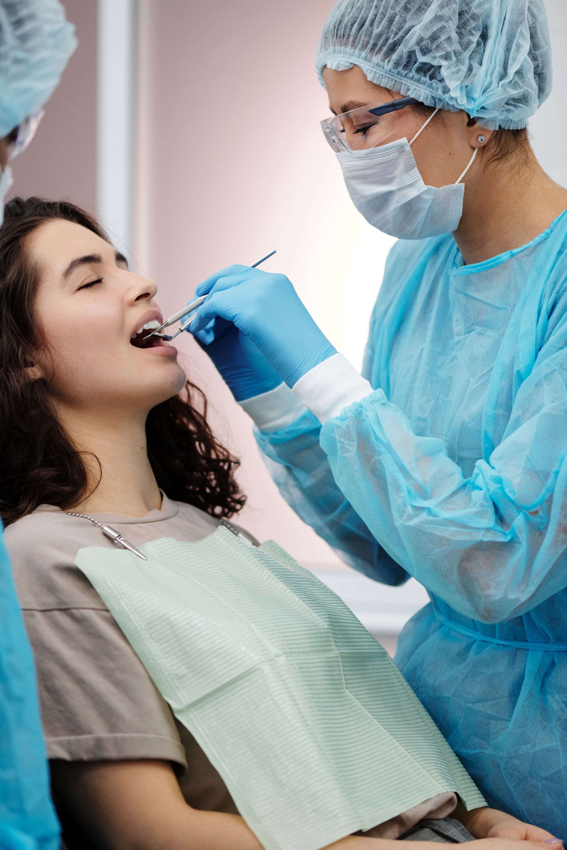 Caring dentist consultation at Manasa Dental Clinic