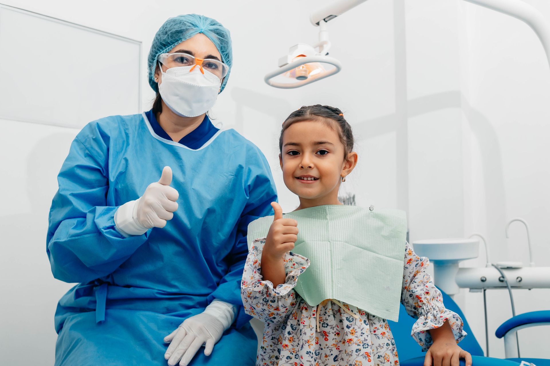 Friendly dental team